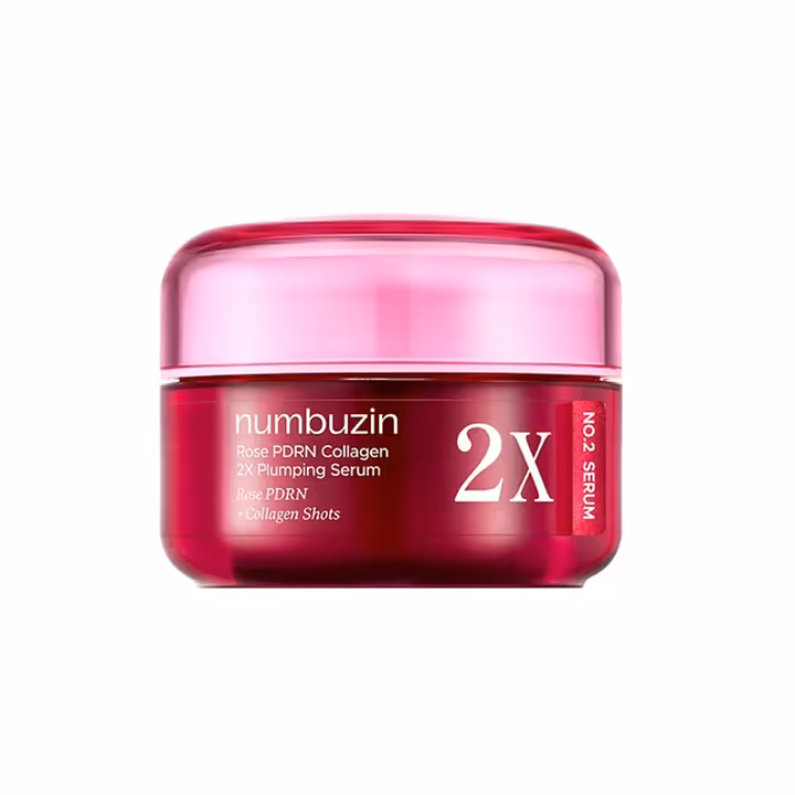 Numbuzin No.2 Rose PDRN Collagen 2X Plumping Serum 30ml – Firming & Hydrating