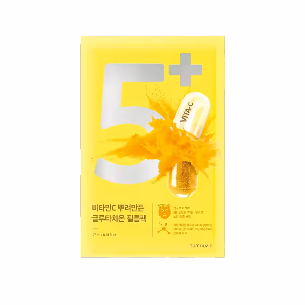 Numbuzin No.5+ Vitamin Spotlight Sheet Mask 27ml
