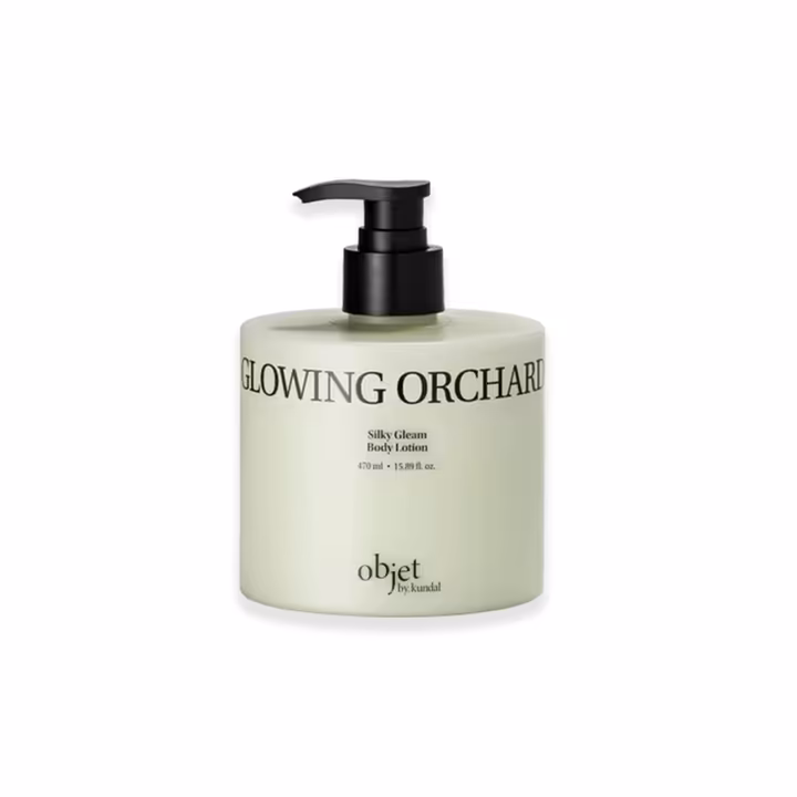 Objet by Kundal Glowing Orchard Silky Gleam Body Lotion 470ml | Hydrating Body Care