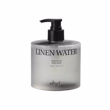 Objet by Kundal Moist Gleam Body Wash Linen Water 450ml | Refreshing Hydrating Cleanser