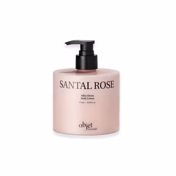Objet by Kundal Silk Gleam Body Lotion Santal Rose 470ml | Silky Hydrating Body Moisturizer