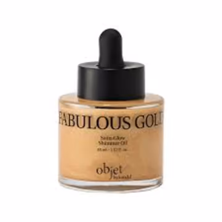 Objet Kundal Satin Glow Shimmer Oil Fabulous Gold