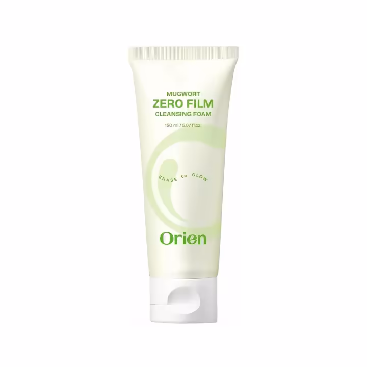ORIEN Mugwort Zero Film Cleansing Foam 150ml | Gentle Deep Cleanser