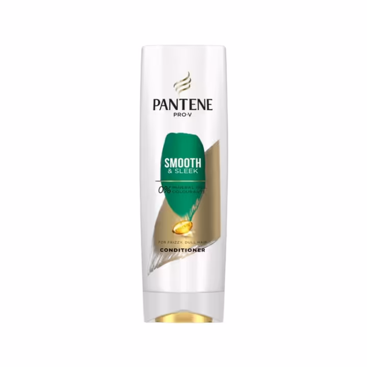 Pantene Smooth & Sleek Conditioner for Frizzy, Dull Hair 400ml