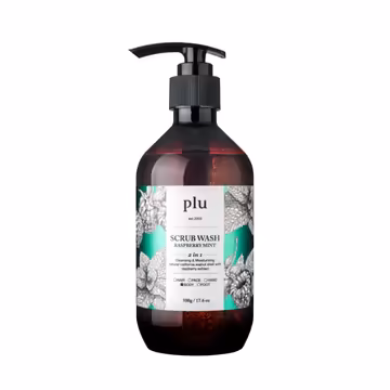 plu 2i in 1 Body Scrub Wash Raspberry Mint 500gm