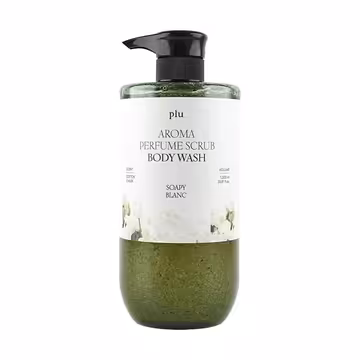 PLU Aroma Perfume Scrub Body Wash Soapy Blanc 1000ml