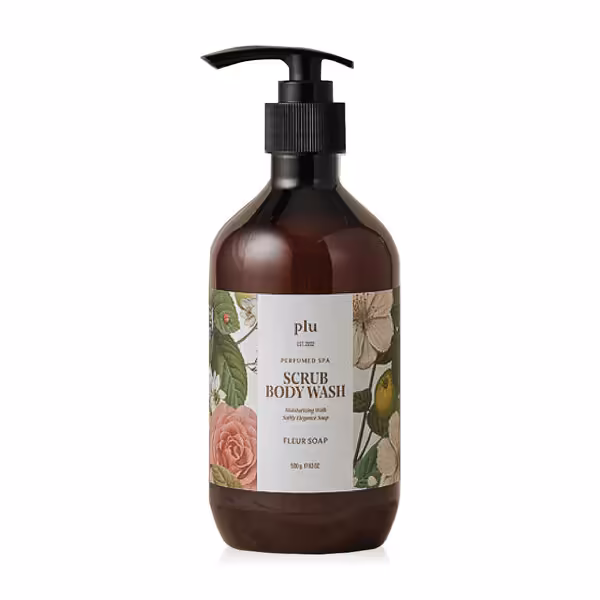Plu - Perfumed Spa Scrub Body Wash Fleur Soap 500gm