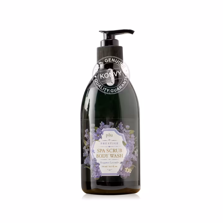 plu Prestige Spa Scrub Body Wash Bergamot Lavender 500ml