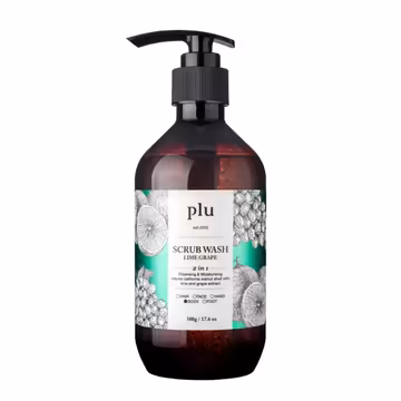 Plu Scrub Wash Lime Grape 500g