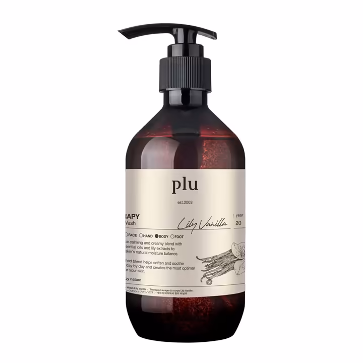 Plu Therapy Body Wash Lily Vanilla 500g