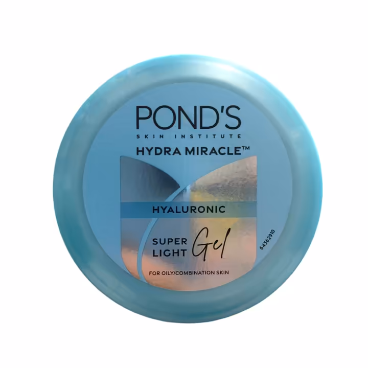 PONDS Super Light Gel Oil-Free Moisturize with Hyaluronic Acid & Vitamin E 48HR Hydration 100ml