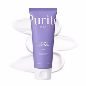 PURITO Seoul Luminous Ceramide Sleeping Pack 100ml – Deep Hydration & Barrier Repair