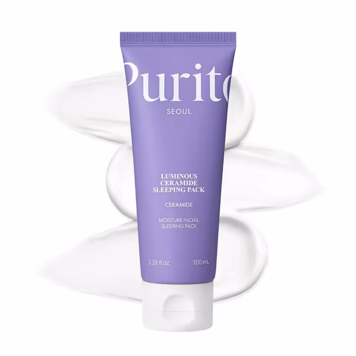 PURITO Seoul Luminous Ceramide Sleeping Pack 100ml – Deep Hydration & Barrier Repair