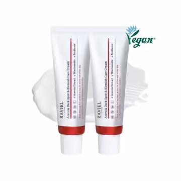 RAVIEL Acerola Dark Spot & Blemish Care Cream 50ml | Brightening & Spot-Fading Moisturizer