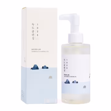 ROUND LAB 1025 Dokdo Cleansing Oil 200ml | Gentle Hydrating Makeup Remover