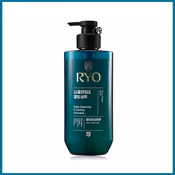 RYO Deep Cleansing & Cooling Shampoo 480ml | Refreshing Scalp Care