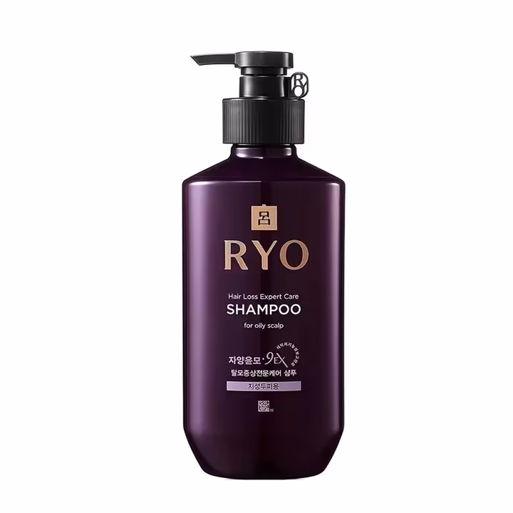 Ryo Hair Loss Expert Care Shampoo Oily Scalp 400ml | Anti Hair Loss