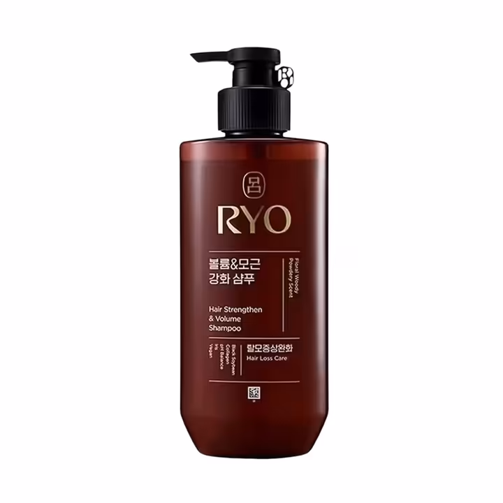 Ryo Hair Strengthen & Volume Shampoo 480ml | Fuller & Stronger Hair
