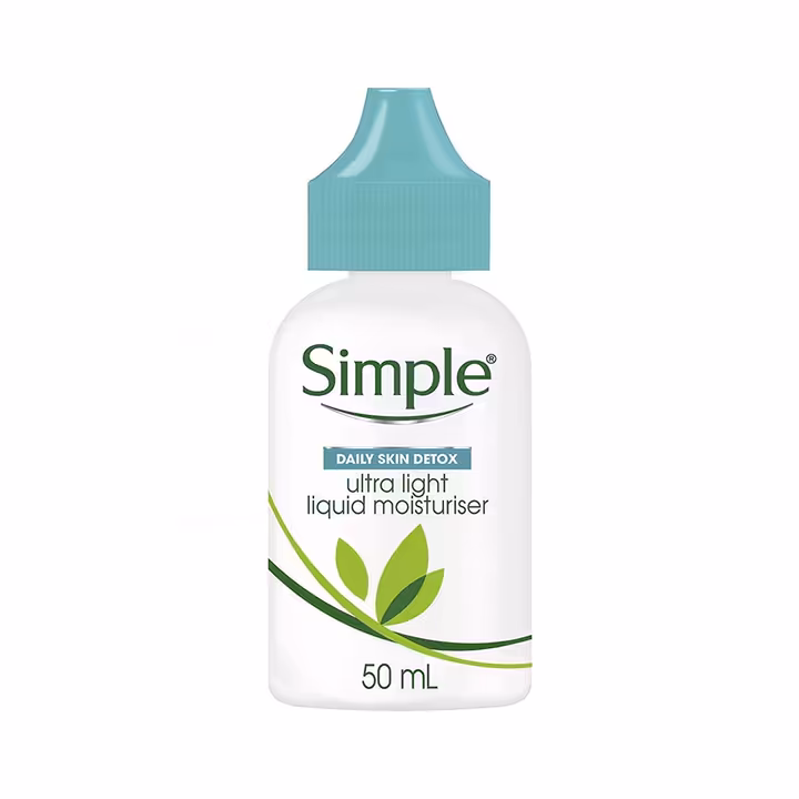 Simple Daily Skin Detox Ultra Light Liquid Moisturiser 50ml