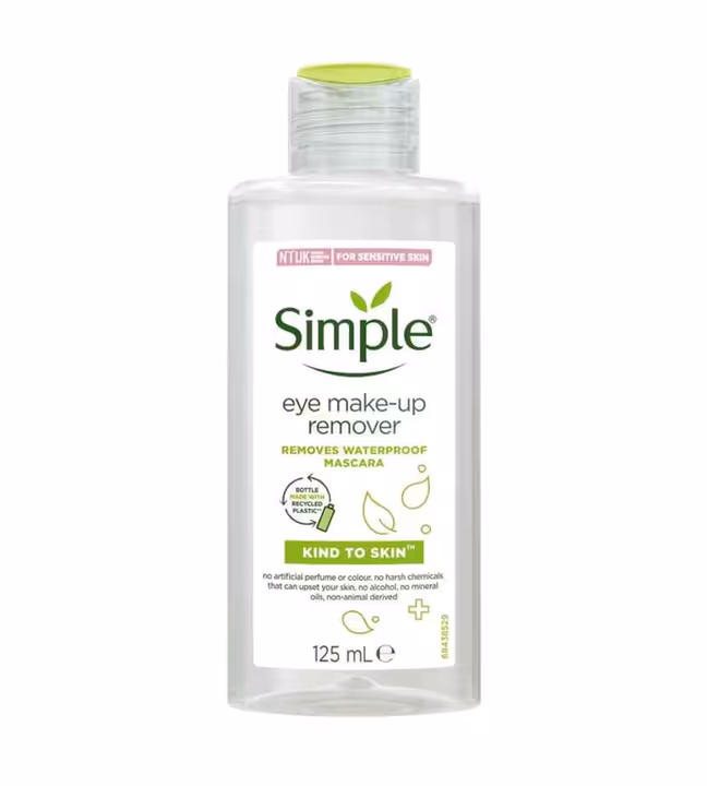 Simple Kind To Skin Eye Make Up Remover 125ml