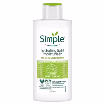 Simple Kind to Skin Hydrating Light Moisturiser 125ml
