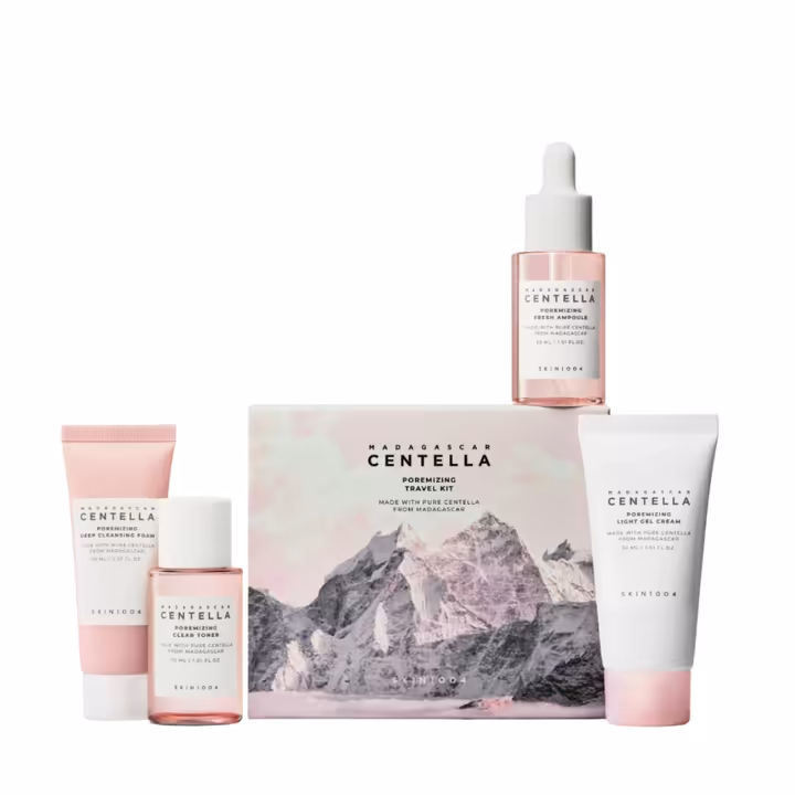 SKIN1004 Madagascar Centella Poremizing Travel Kit (30+30+15+20ml)