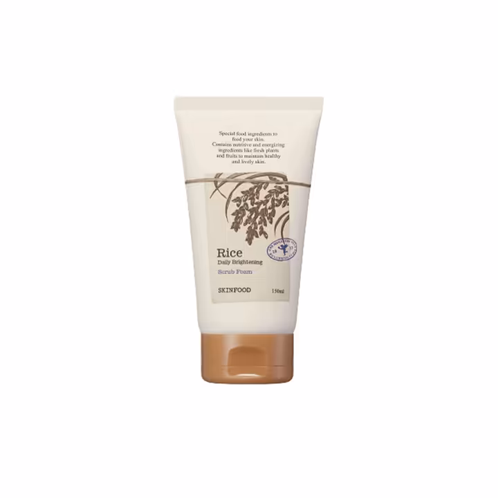 SKINFOOD Rice Daily Brightening Scrub Foam