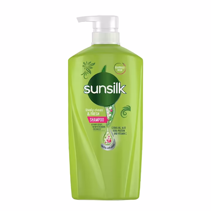 Sunsilk Lively Clean & Fresh Shampoo (Thailand) 625ml