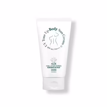 Tenzero Aloe UV Tone-Up Body Sun Cream 150g – SPF Protection, Hydration & Instant Brightening