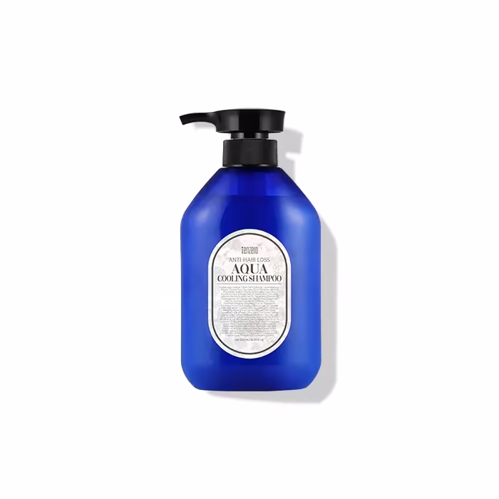 Tenzero Anti Hair Loss Aqua Cooling Shampoo 500 ml — Cooling, Strengthening, Anti-Shedding