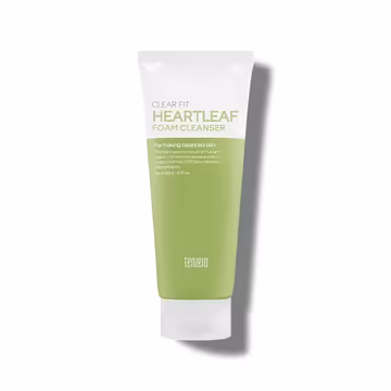 TENZERO Clear Fit Heartleaf Foam Cleanser 180 g | Soothing & Purifying Cleanser