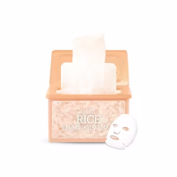 Tenzero Daily Rice Illuminating Mask 30 Sheets | Brightening Korean Sheet Mask