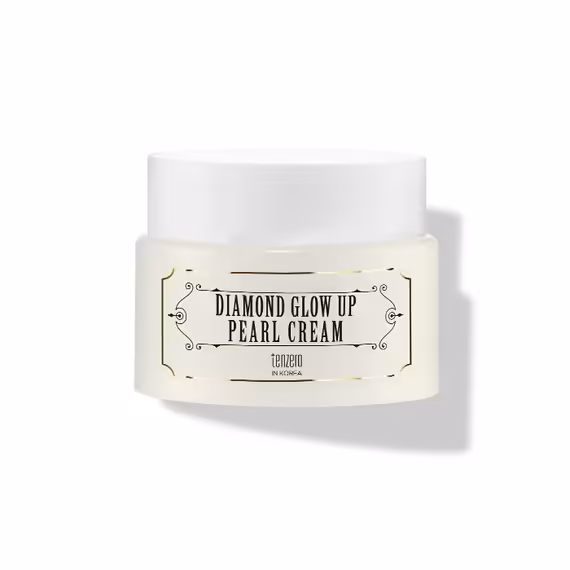 TENZERO Diamond Glow Up Pearl Cream 80 g – Radiance Boosting & Hydrating Face Cream