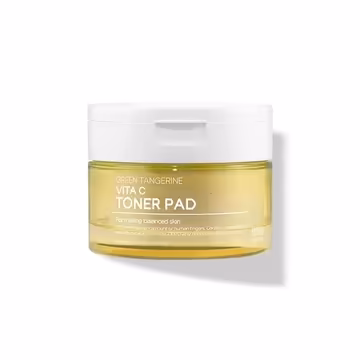 Tenzero Green Tangerine Vita C Toner Pad 70ea – Brightening & Exfoliating Vitamin C Skincare Pads