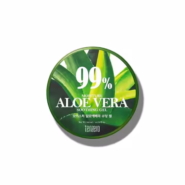 TENZERO Moisture Aloe Vera Soothing Gel 300 ml – Hydrating, Soothing & Cooling Gel for Face & Body