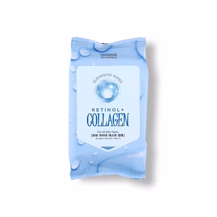 Tenzero Retinol Collagen Wipes