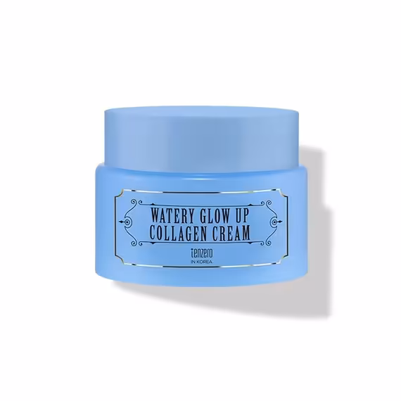 TENZERO Watery Glow Up Collagen Cream 80 g – Hydrating & Radiance Boosting Moisturizer