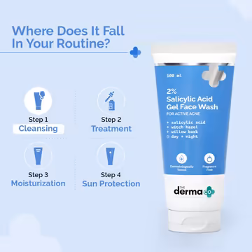 The Derma Co. 2% Salicylic Acid Gel Face Wash 100ml