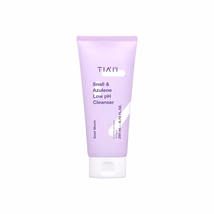 TIAM Snail & Azulene Low pH Cleanser 200ml