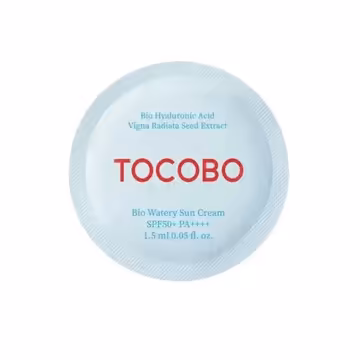 Tocobo Bio Watery Sun Cream SPF50+ PA++++ 1.5ml – Lightweight Hydrating Sunscreen