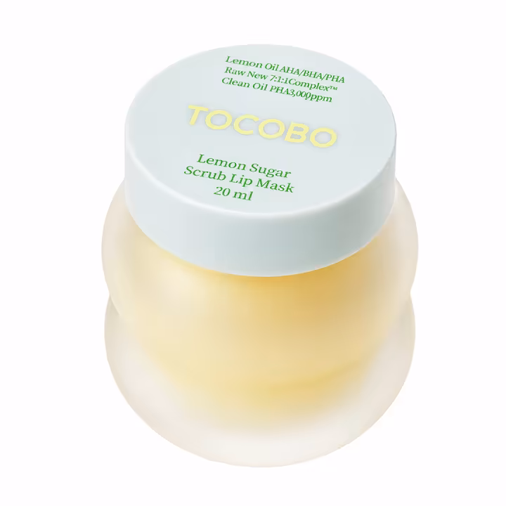 TOCOBO Lemon Sugar Scrub Lip Mask 20ml – Exfoliating & Hydrating Lip Care