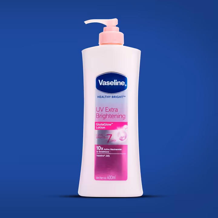 Vaseline Healthy Bright UV Extra Brightening GlutaGlow Lotion 400ml
